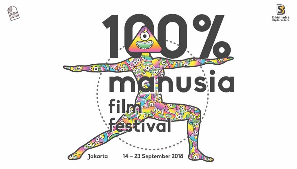 100% Manusia Film Festival merupakan salah satu festival film yang merayakan kemanusiaan.