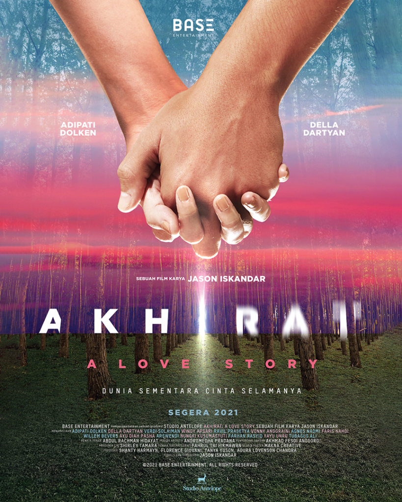 Ini dia teaser poster film Akhirat: A Love Story produksi BASE Entertainment dan Studio Antelope