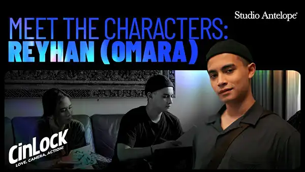 Meet The Characters: Omara Esteghlal as Reyhan Dewantoro in CinLock series.